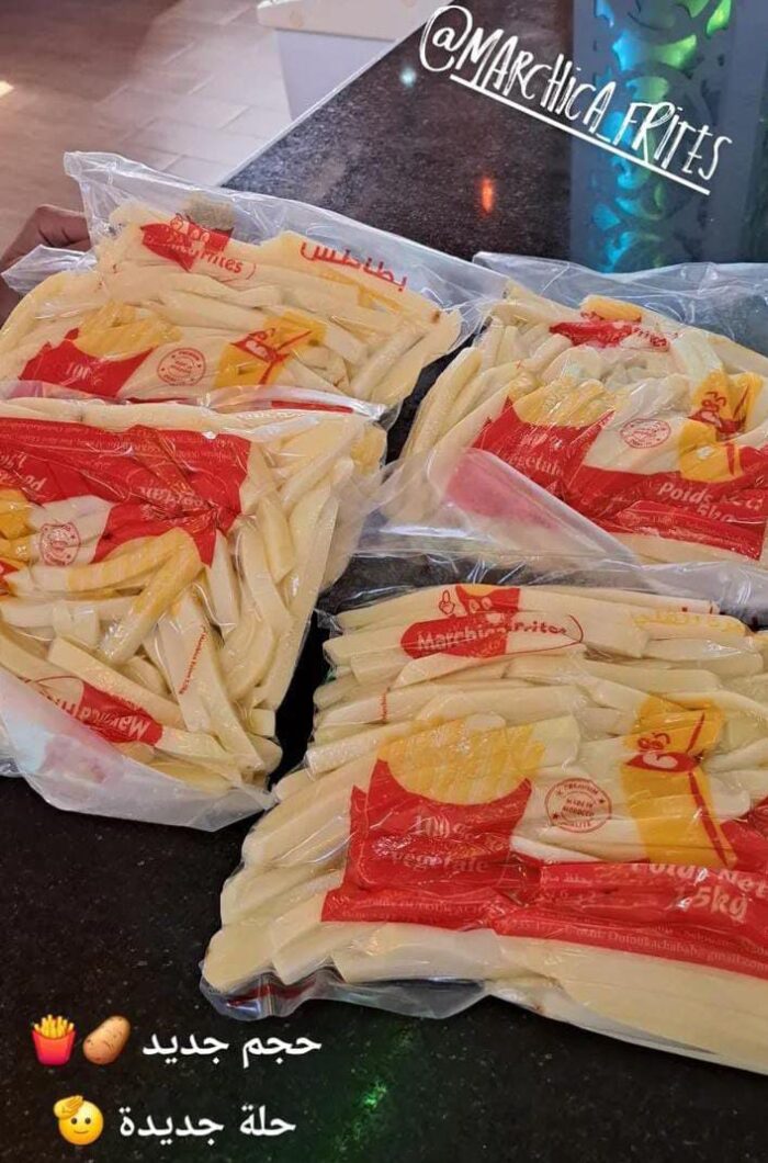 Préfrites surgelées-Sachet 1kg