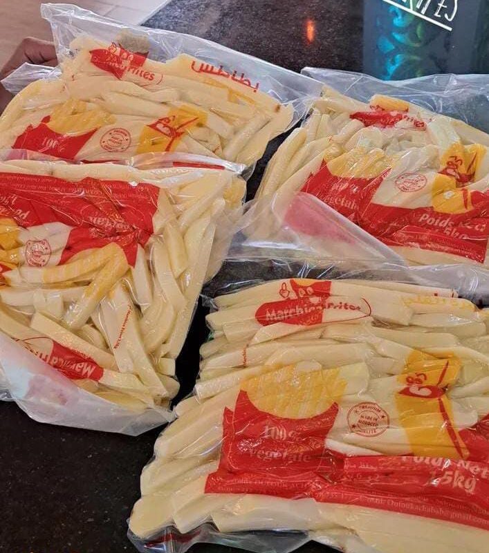 Préfrites surgelées-Sachet 1kg